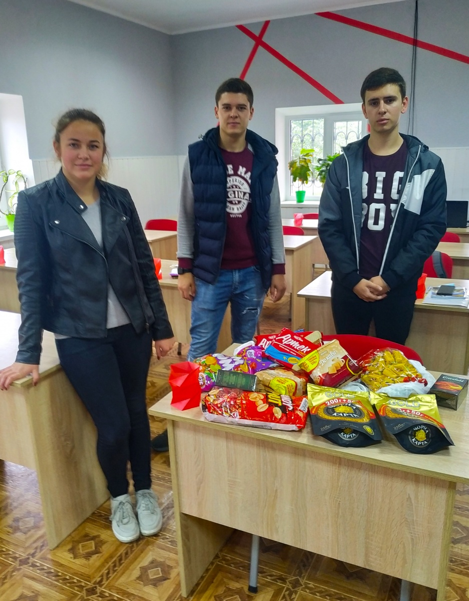 Подарунки для захисників