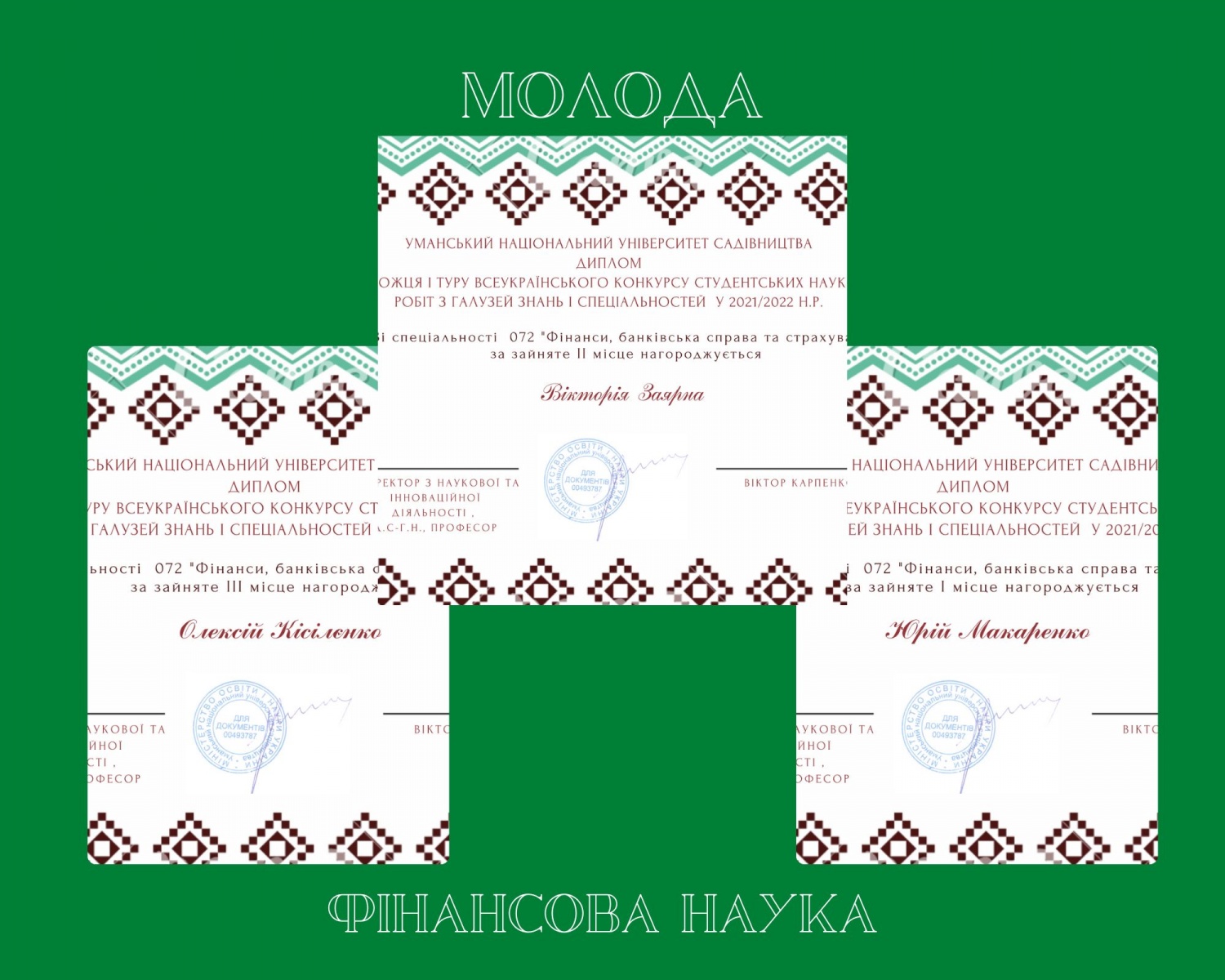 Вітаємо переможців І туру Всеукраїнського конкурсу студентських наукових робіт!