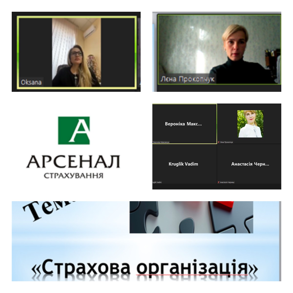 Спільна лекція зі стейкхолдером з навчальної дисципліни «Страхова справа»