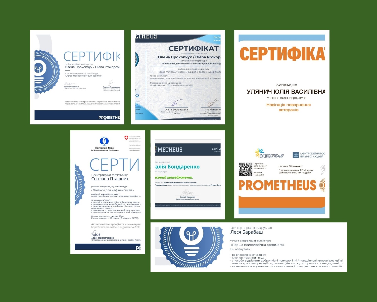 Неформальна освіта для професійного розвитку
